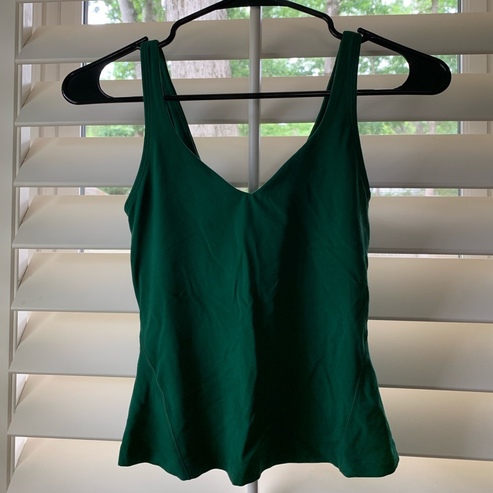 Forest Green Full Length Align Tank